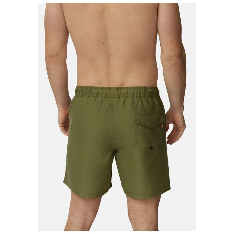 Olive green mens swim trunks 2025
