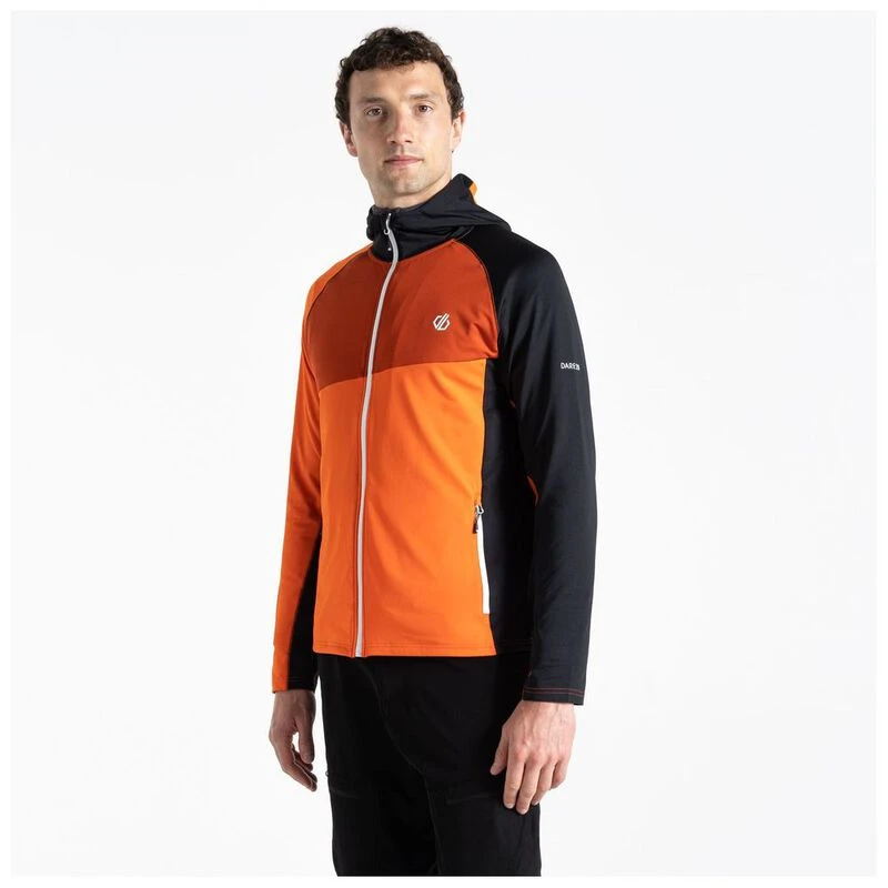 Dare2B Mens Touring Jacket (Puffins Orange/Rooibos Tea) | Sportpursuit