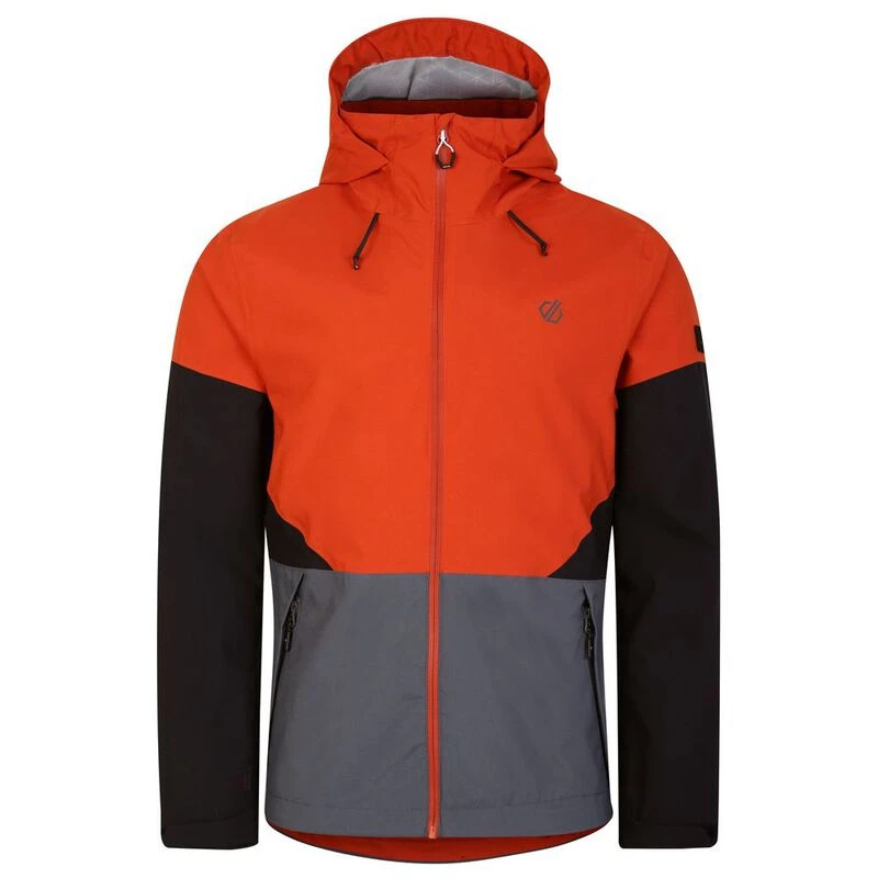 Dare2B Mens Terrain Jacket Rooibos Tea Dark Storm Sportpursuit