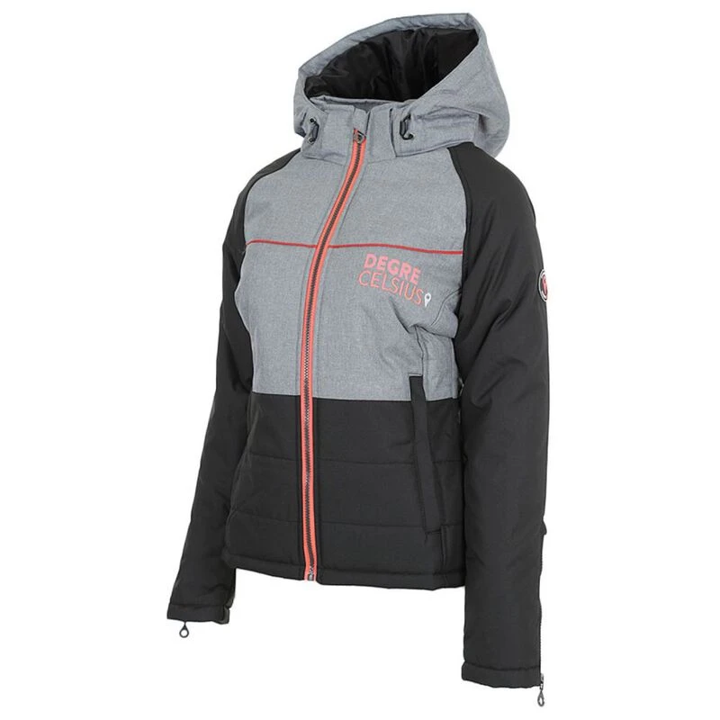 Degre Celsius Womens Albany Ski Jacket Black Sportpursuit