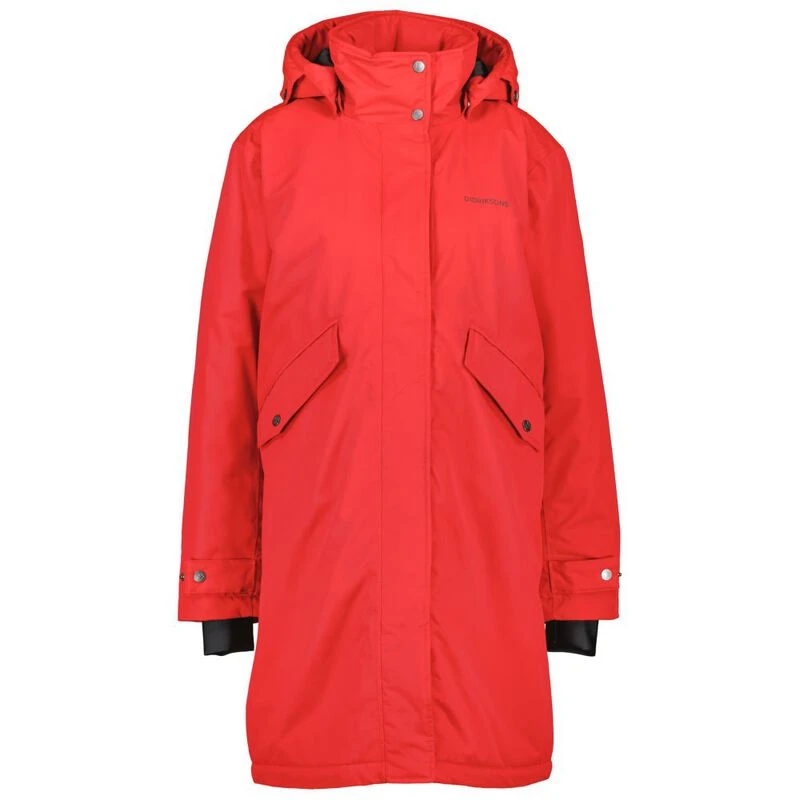 Didriksons Womens Josefine Waterproof Parka (Pomme Red) | Sportpursuit