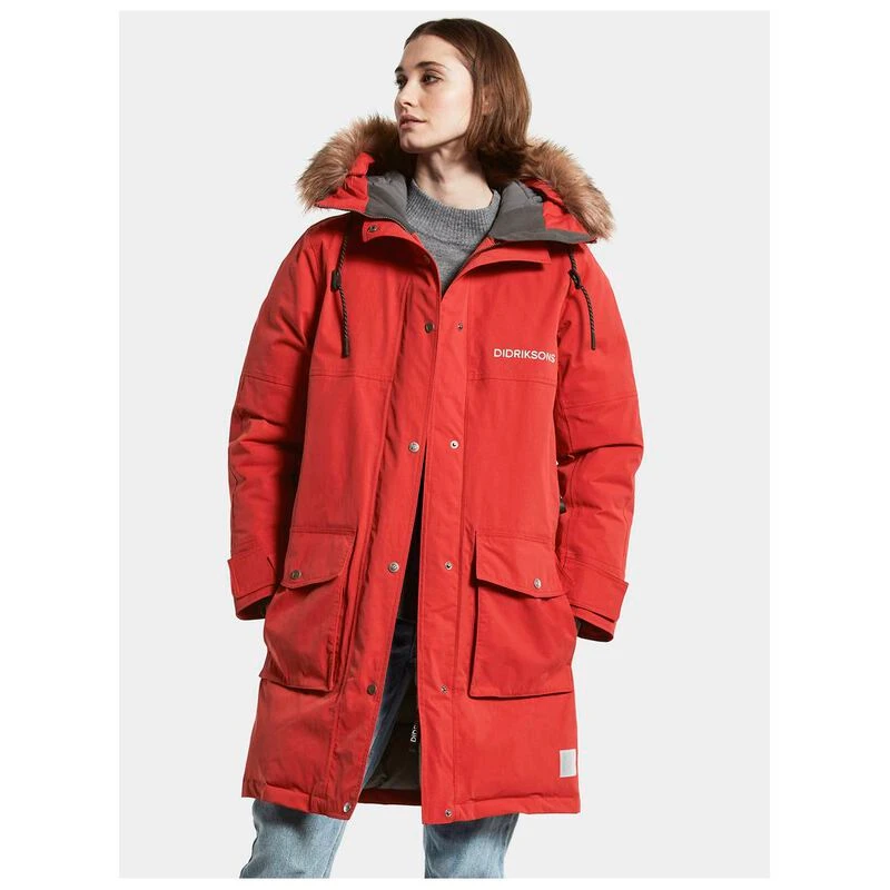 Didriksons Womens Calla (Pomme Red) Parka