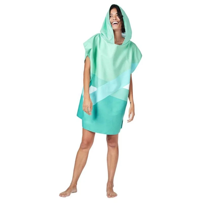 Dock & Bay Go faster Poncho (Race Teal) | Sportpursuit.com