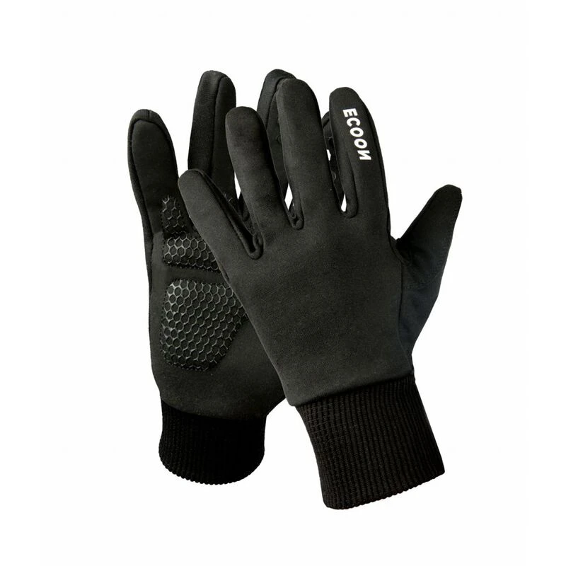Ecoon Winter Pro Logo Cycling Gloves Black Sportpursuit