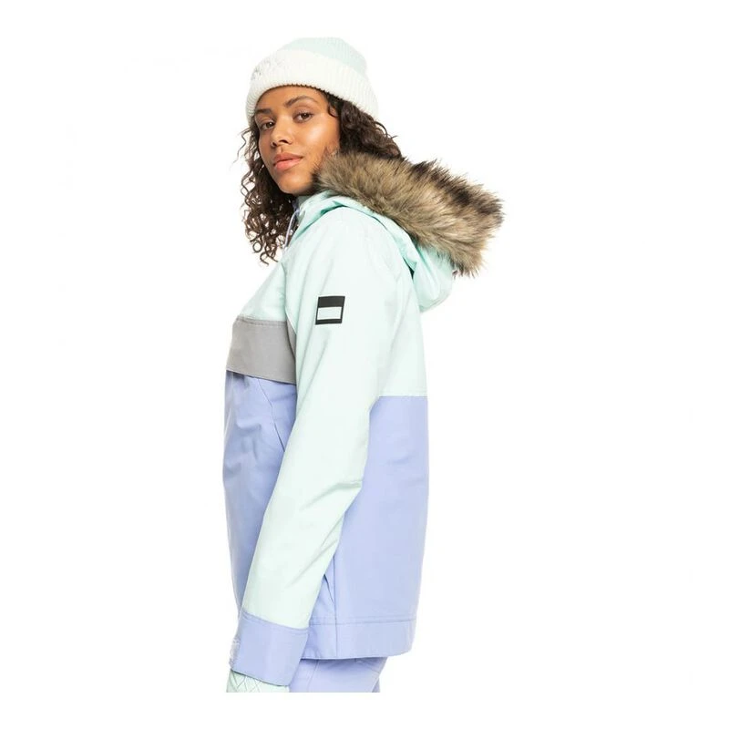 Roxy Womens Shelter Jacket (Mint/Lilac)