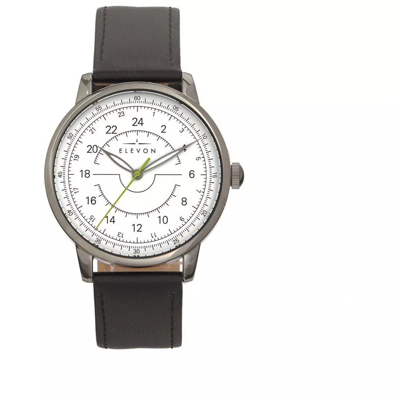 Elevon Gauge Watch Gunmetal Black Sportpursuit