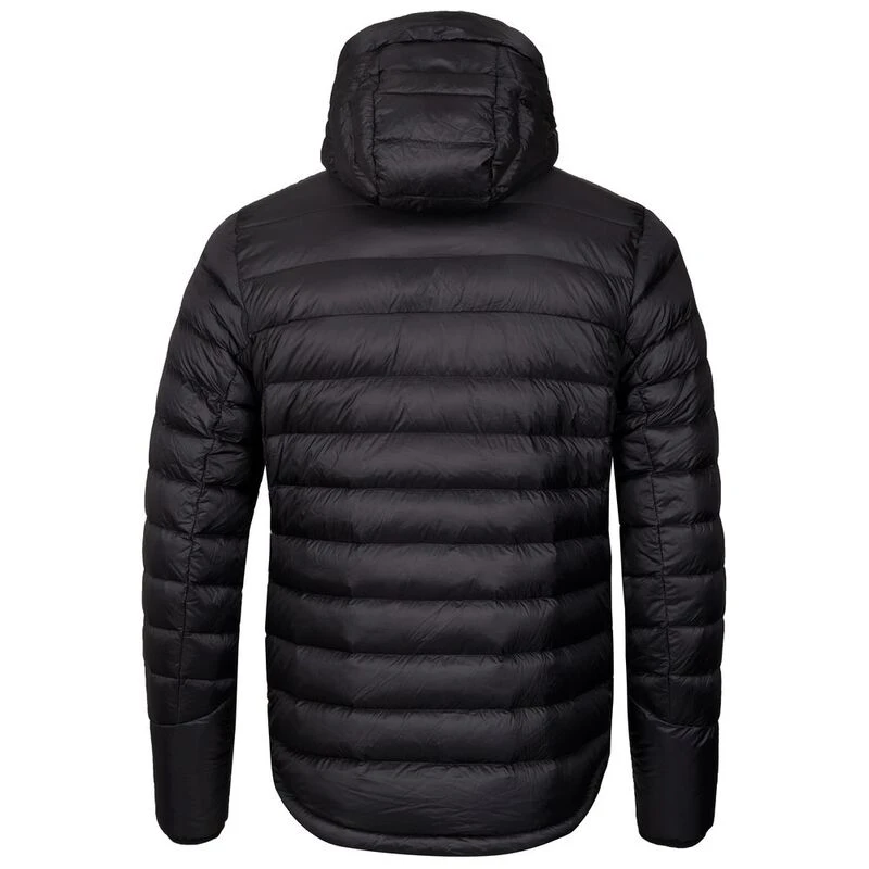 Fjern Mens Arktis II Down Hooded Jacket (Stealth)