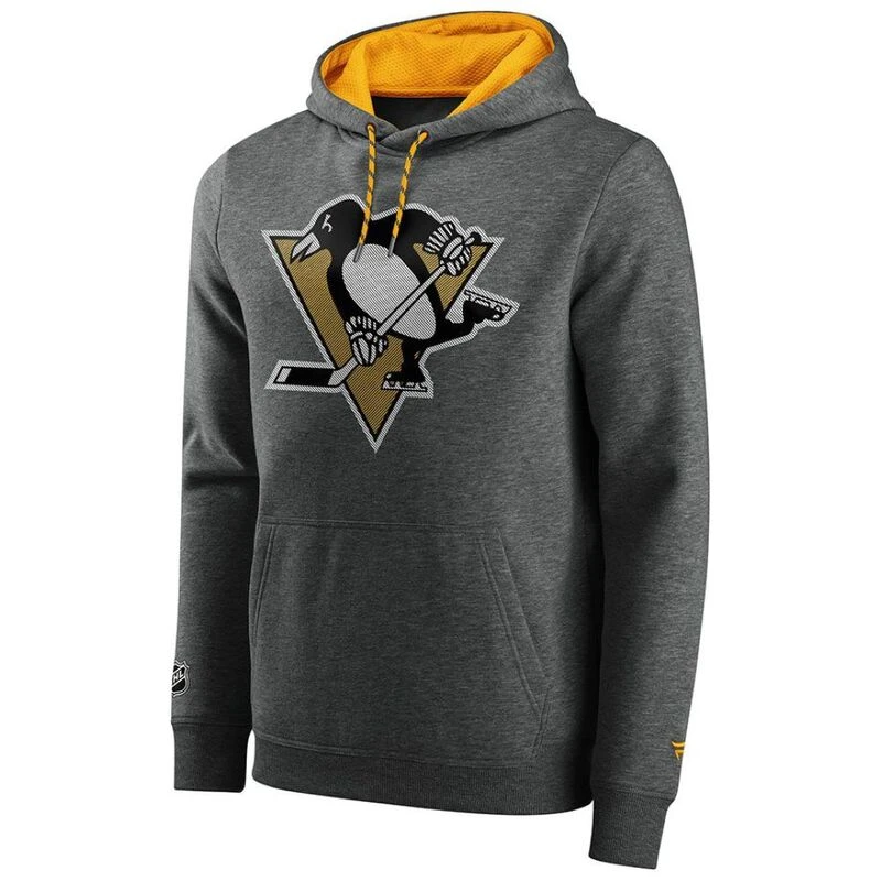 Men's Pittsburgh Penguins Fanatics Branded Heathered Charcoal