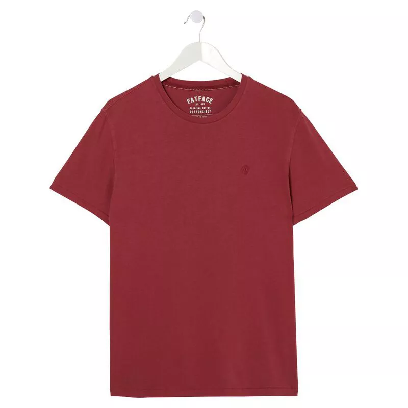 FatFace Mens Lulworth Crew Neck TShirt (Grape)