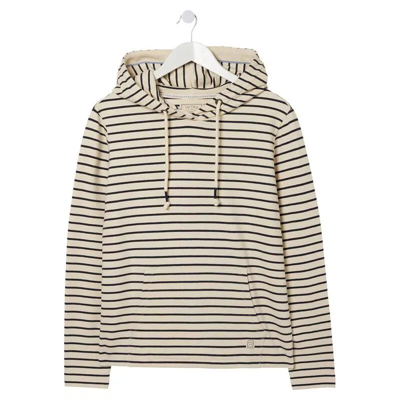 FatFace Womens Sally Stripe Hoodie (Navy Stripe)