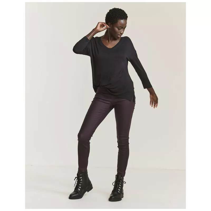 Fat Face Womens Saskia Top Top Black Sportpursuit