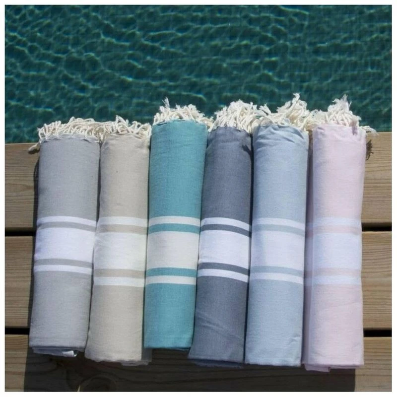 Febronie St Tropez Fouta Towel Beige Sportpursuit