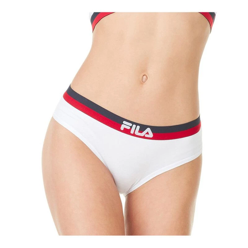 Fila Ropa Interior FU6050 Mujeres Gris Marino Blanco privatesports