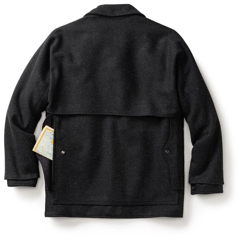 Filson Mens Double Mackinaw Cruiser Charcoal Sportpursuit