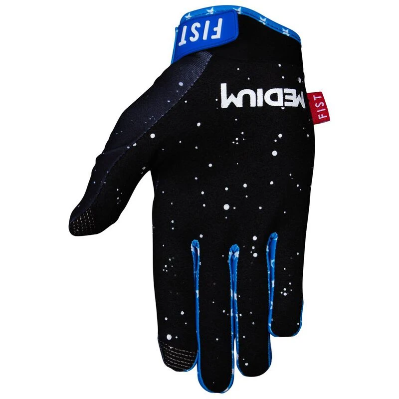 Fist Medium Boy Gloves (Black/Blue/White)