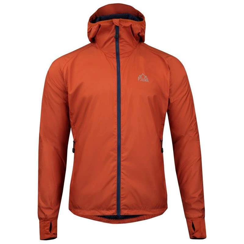 Fjern Mens Octa Insulated Jacket Burnt Orange Navy Sportpursuit