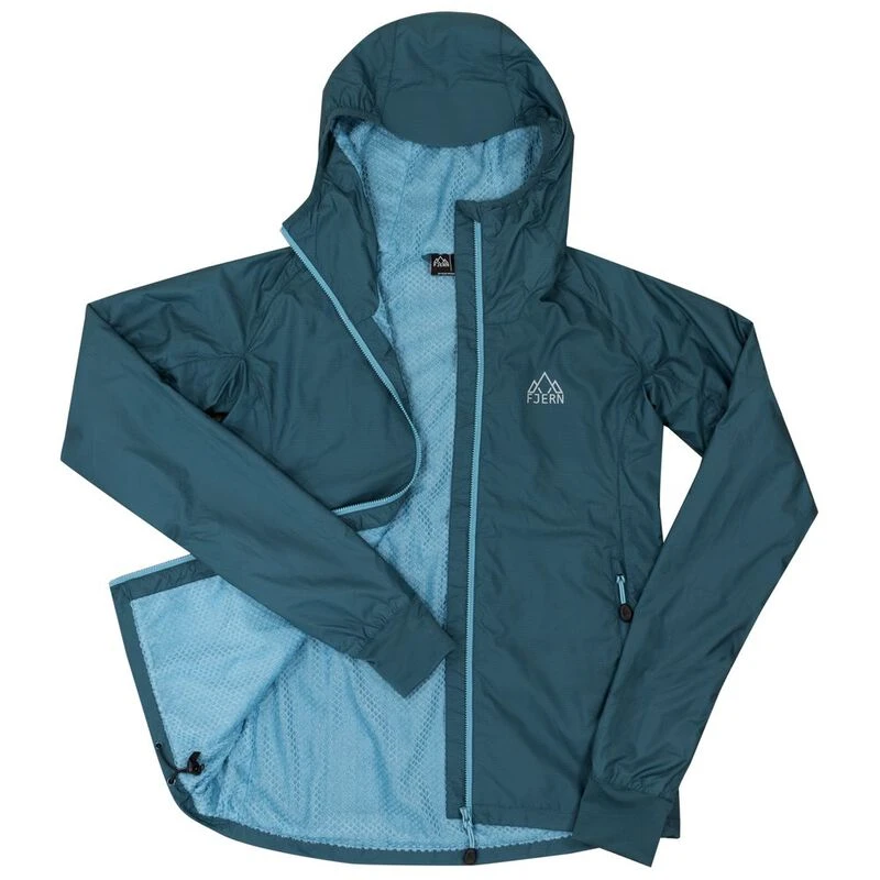 Womens Octa Insulated Jacket Petrol Arctic Blue Fjern
