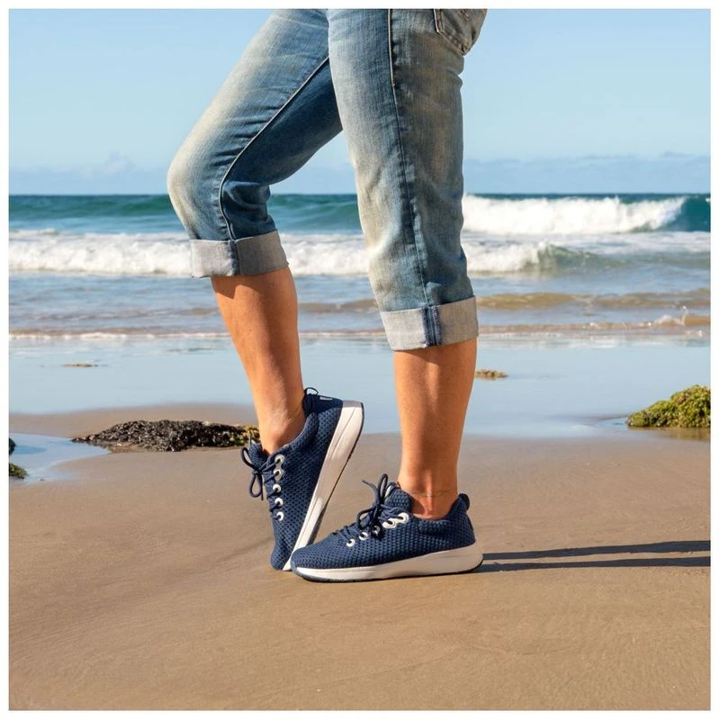 Footactive Green Steps One Casual Shoes Navy Sportpursuit