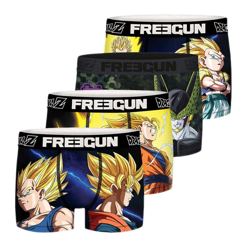 Freegun Dragon Ball Z Heren Underwear Geel privatesportshop