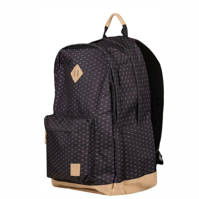 Fundango Plain Backpack (Black Pattern)