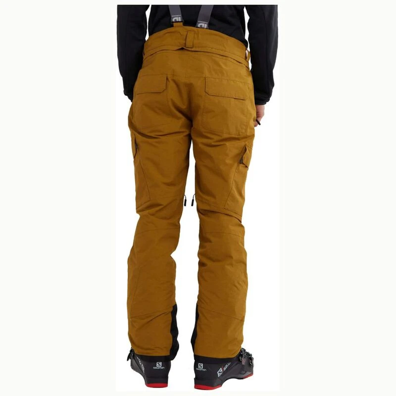 Fundango Mens Sierra Colourblock Pants Mustard Sportpursuit
