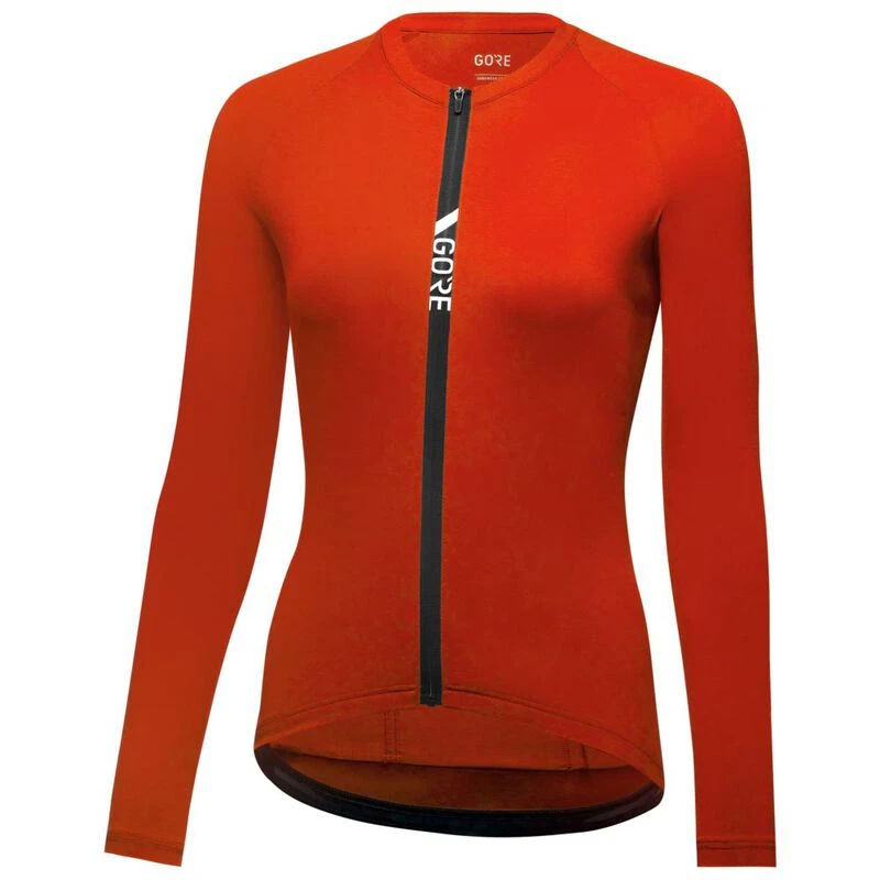 GOREWEAR Womens Torrent Long Sleeve Jersey (Fireball) | Sportpursuit.c