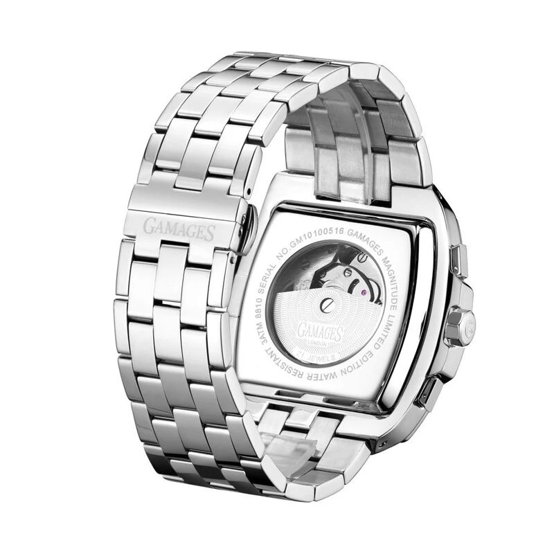 Yacht timer automatic hotsell steel herenhorloge van gamages