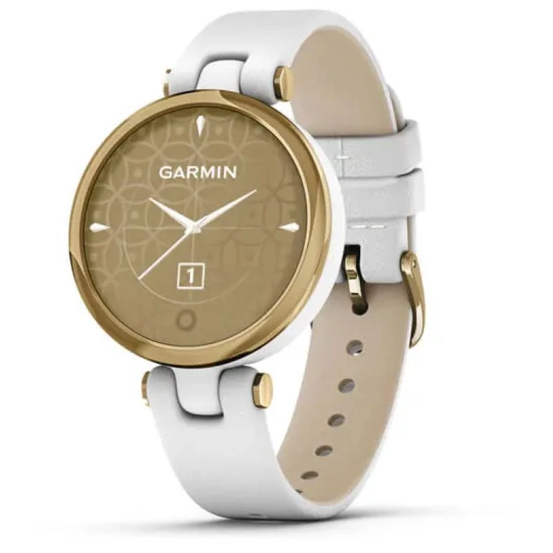 Garmin Lily Classic Sports Watch White Gold Sportpursuit