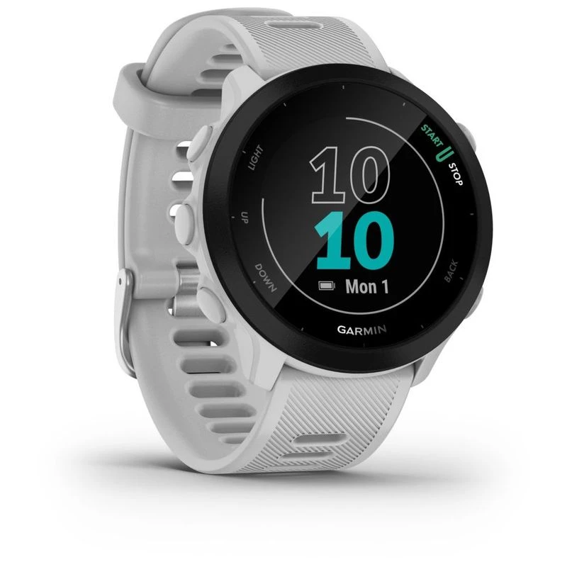 Garmin Forerunner 55 Sportuhr (Weiß) | privatesportshop.at