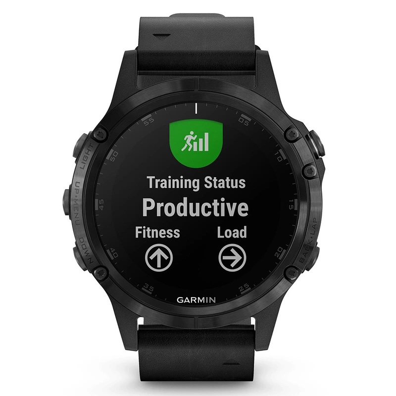 Garmin fenix 5 plus sapphire black leather shop