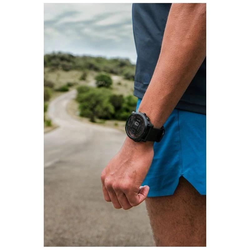 Garmin fenix 7X Solar Watch Black Slate Grey Sportpursuit