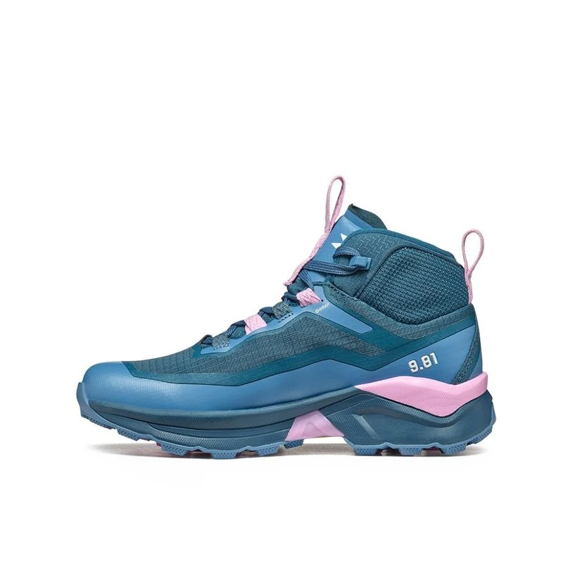 Garmont Womens 9.81 Engage Mid GTX Hiking Shoes Blue Sportpursuit
