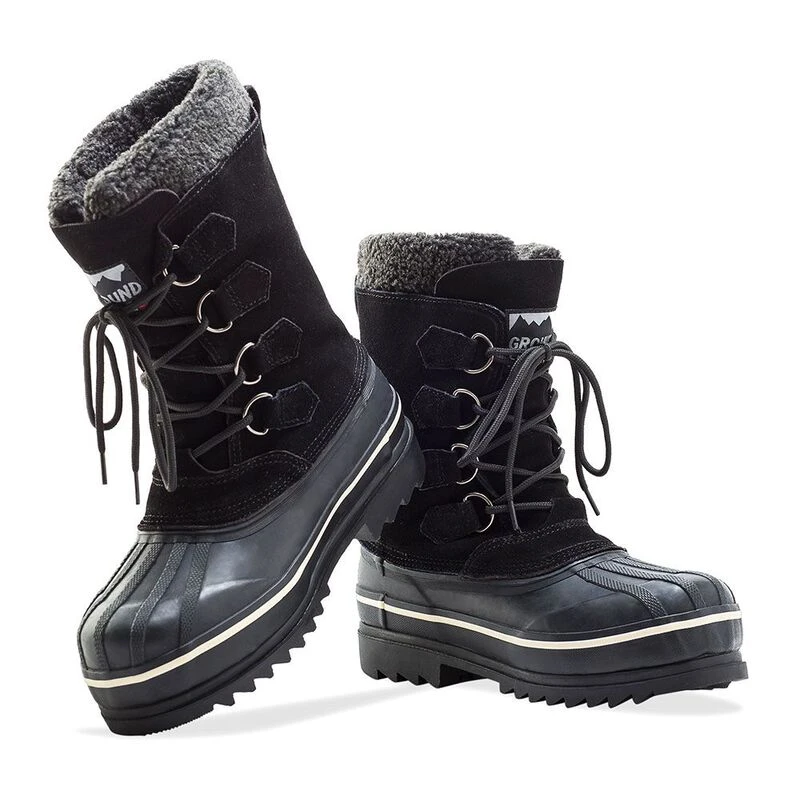 Goodwin Smith Unisex Ground Force Boots Black Sportpursuit