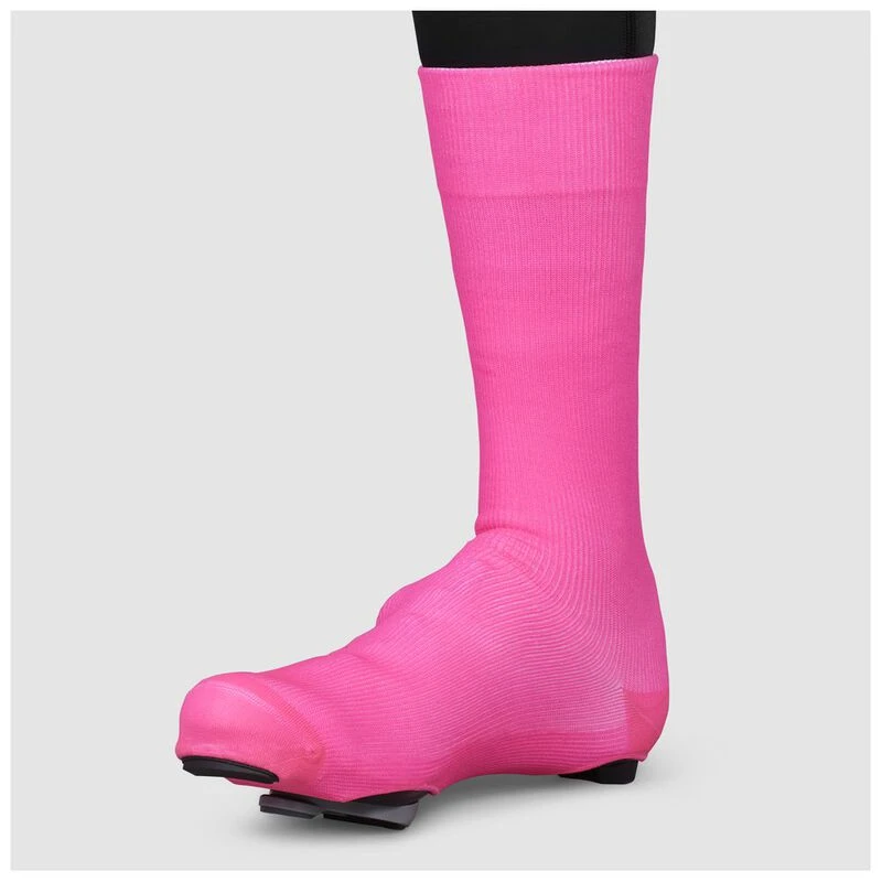 Gripgrab Flandrien Waterproof Road Overshoes Pink Sportpursuit