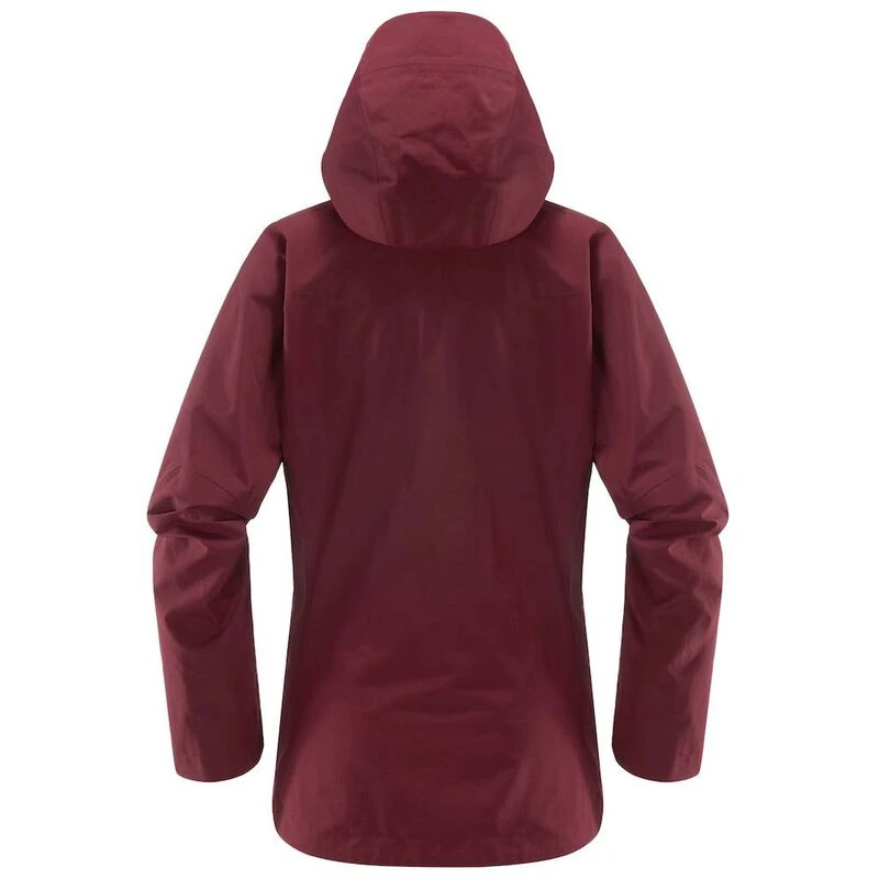 Haglofs Womens Zetus GTX Jacket Aubergine Sportpursuit