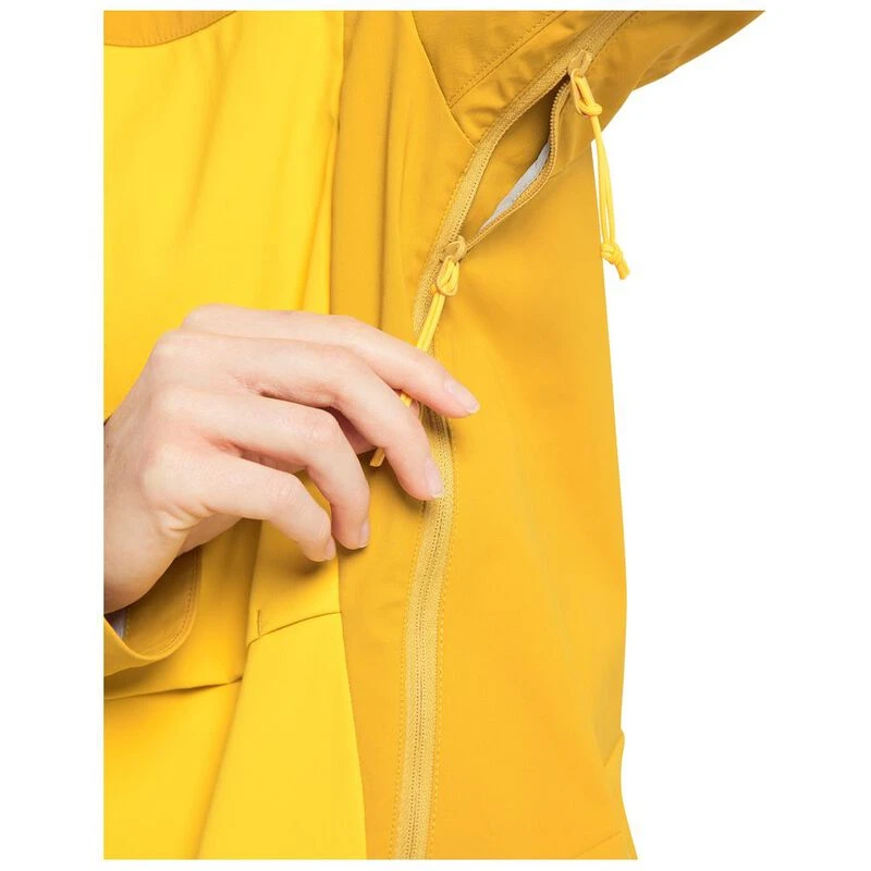 Haglofs Womens Touring GTX Infinium Jacket Pumpkin Yellow Autumn Leav