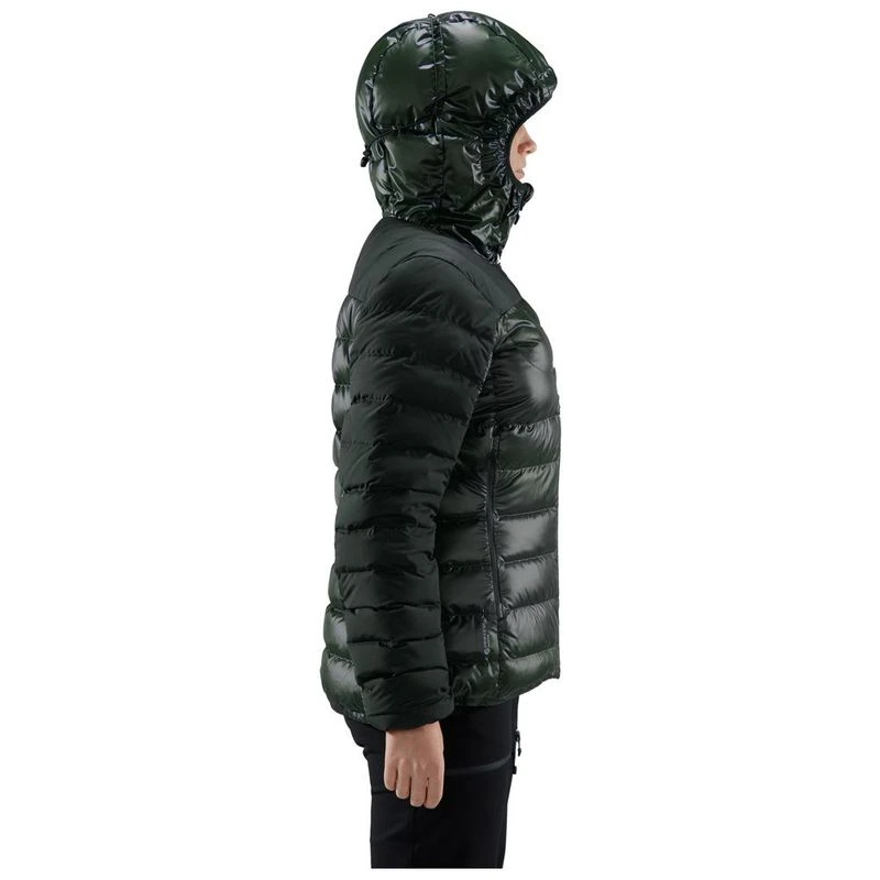 Haglofs Womens Bivvy Down Hooded Jacket Mineral Sportpursuit