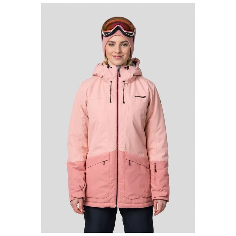 Hannah Womens Malika II Ski Jacket (Mellow Rose/Rosette) | Sportpursui