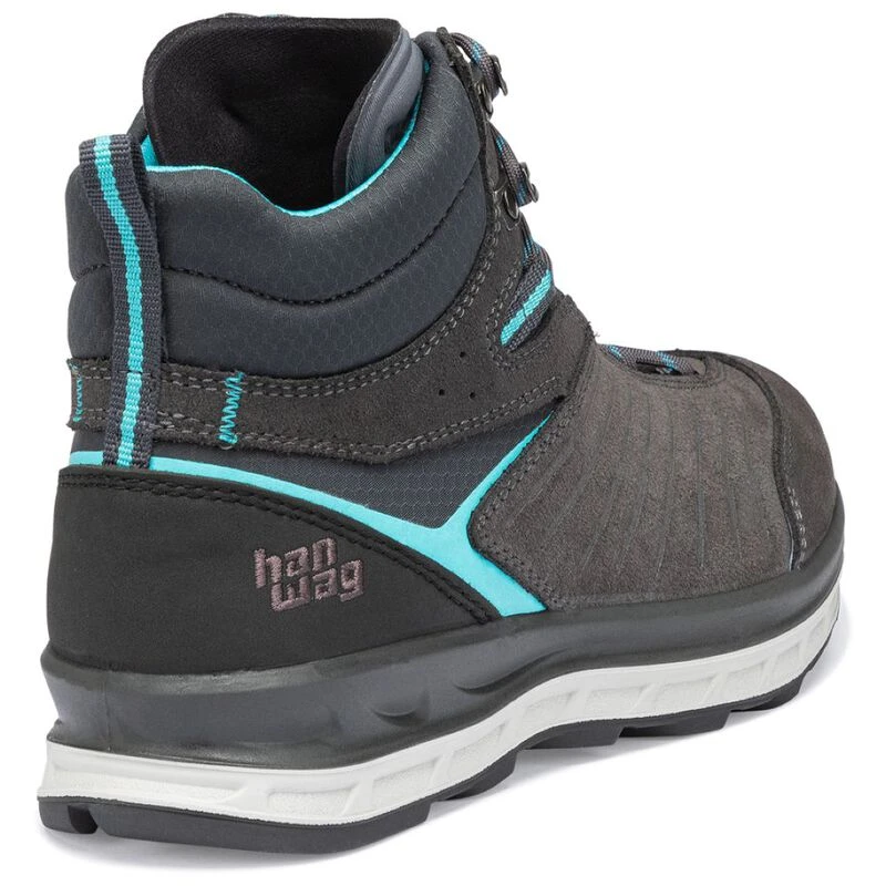 HANWAG Womens Blueridge Lady LL Hiking Boots (Asphalt/Ocean) Sportpu