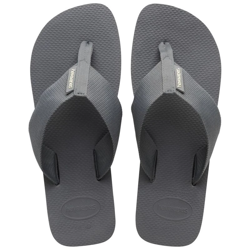Mens grey havaianas flip flops deals