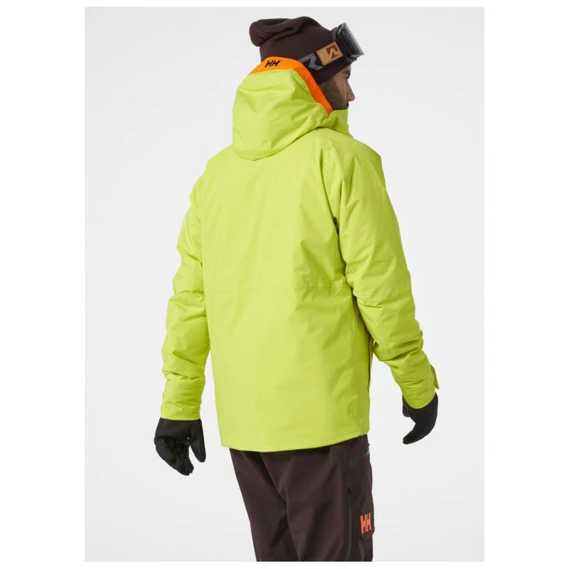 Helly Hansen Mens Powderface Ski Jacket (Sweet Lime) Sportpursuit.co
