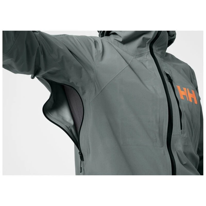 Helly Hansen Mens Ridge Infinity Shell Jacket (Trooper) | Sportpursuit