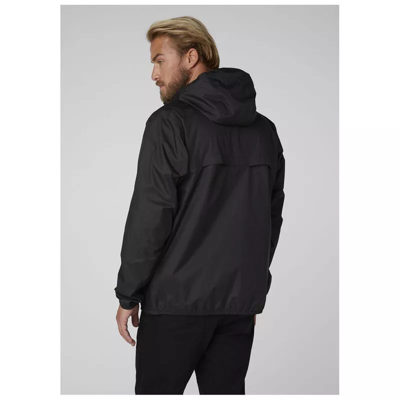 Helly Hansen Mens Belfast Rain Jacket Black Sportpursuit