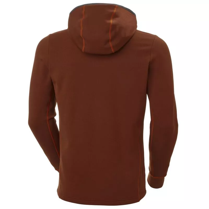 Helly Hansen Mens Power Stretch Pro Glacier Fleece Jacket Redwood