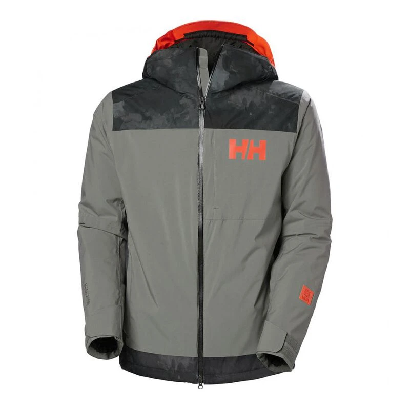 HellyHansen Mens Powdreamer 2.0 Jacket (Grey) | Sportpursuit.com