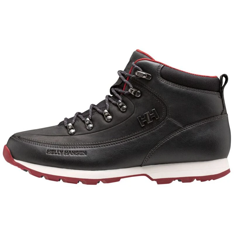 Helly Hansen Mens The Forester Boots (Black/Red) | Sportpursuit.com