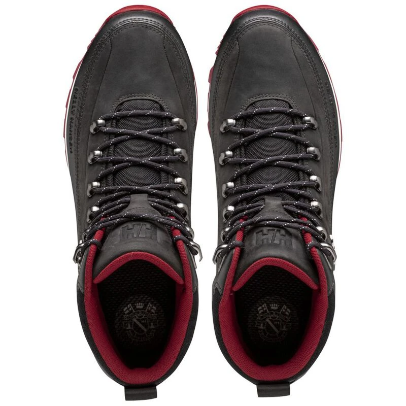 Helly Hansen Mens The Forester Boots (Black/Red) | Sportpursuit.com