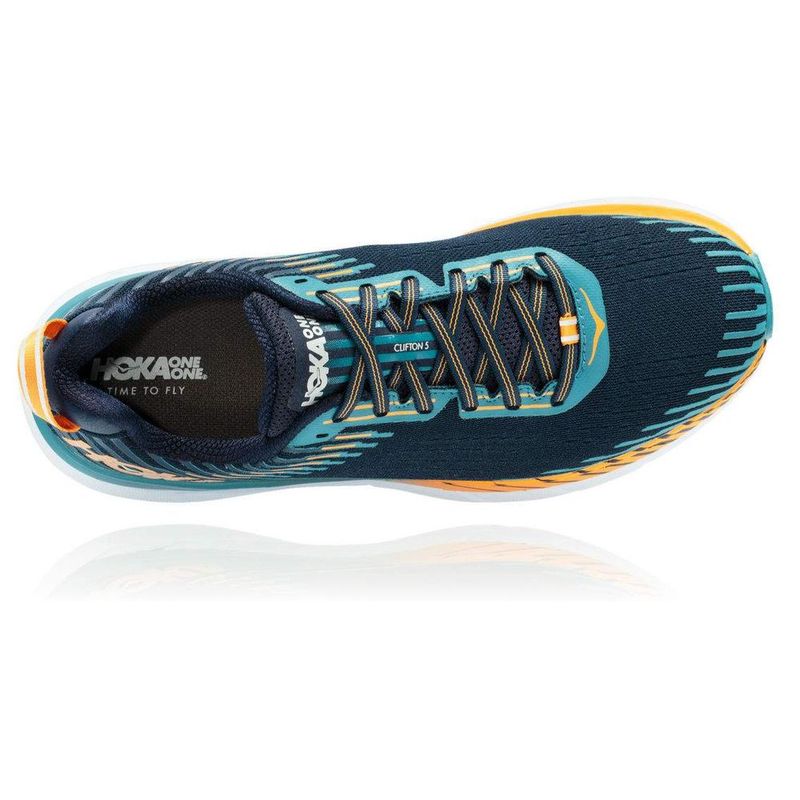 Hoka One One Clifton 5 Black Iris//Storm Blue Men/'s