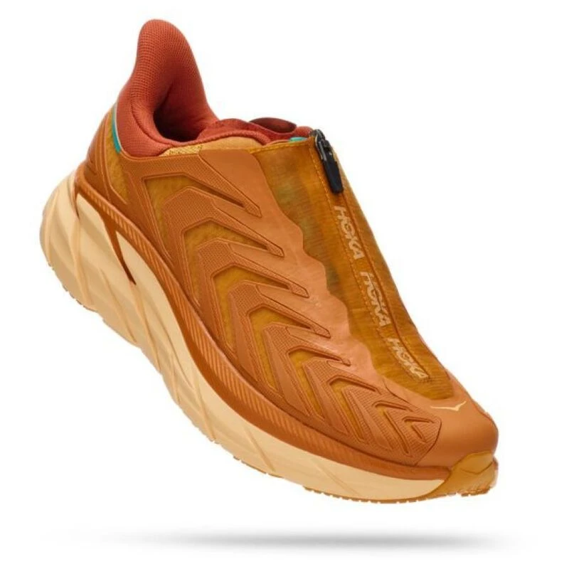 Hoka Project Clifton Casual Shoes (Desert Sun/Burnt Ochre) | Sportpurs