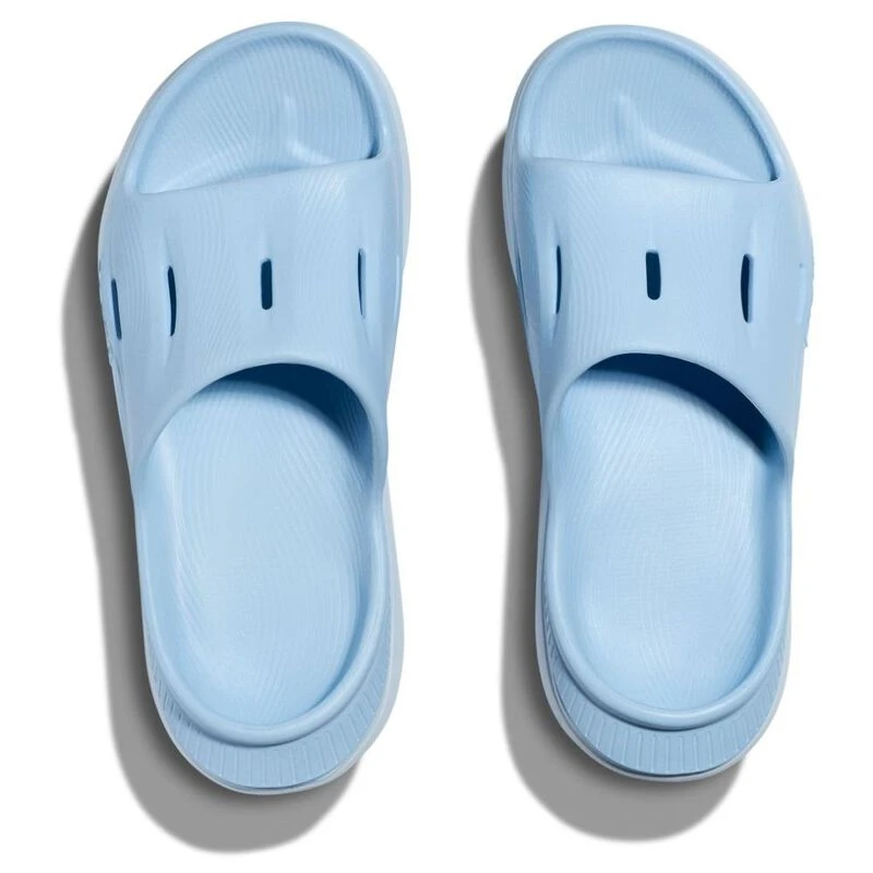 Hoka Ora Recovery Slide 3 Sandals (Ice Water/Airy Blue) | Sportpursuit
